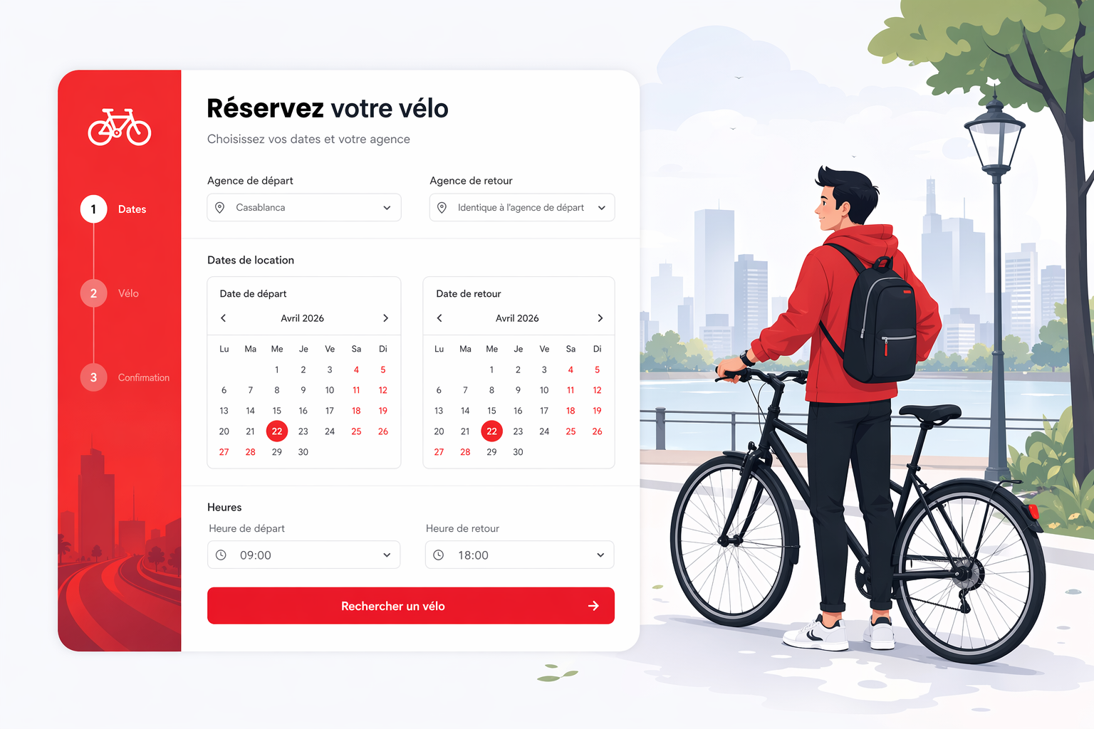 Application de location de vélos — Solinnova